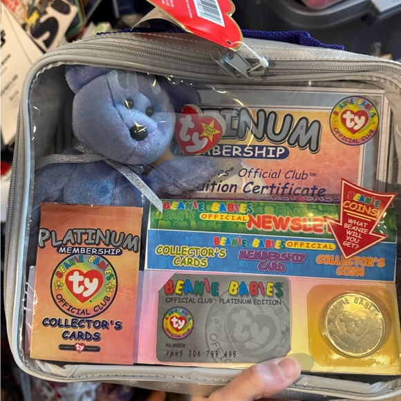 Beanie Baby TY Official Platinum Club Package